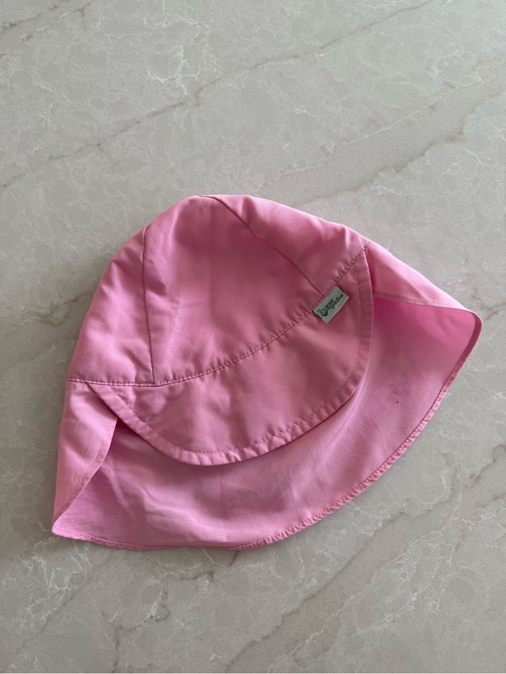 Pink Girls' Sun Hat - Lightweight Wide Brim